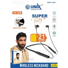 UNIX UX-30B Super Bass Wireless Headset