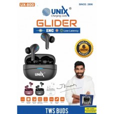 Unix UX-800 Best Wireless Earbuds - Long Battery Life and Fast Pairing