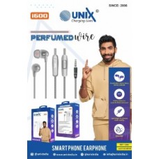UNIX i600 Perfumed Handsfree wired Earphone (Box Packing)