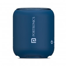 Portronics Sound Drum 1 10W TWS Portable Bluetooth 5.0 Speaker(Blue)