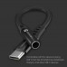 Portronics iKonnect C II Type C to 3.5mm Aux Connector(Black)
