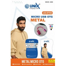Unix UX-OT55 Metal Micro/V8 OTG