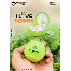  VingaJoy BT215 I Love Tennis Seris Wireless Airpods (Playtime 20Hrs)
