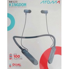 Aroma NB-119 KINGDOM  wireless Neckband(100 hrs playtime)