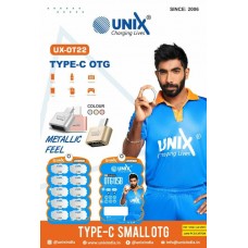 Unix UX-OT22 Type-C Small OTG (PACK OF 10PCS)