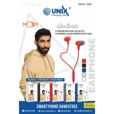 Unix Moon Hifi Stereo Smartphone Earphone