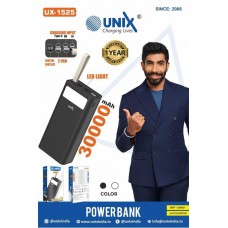 UNIX Ux-1525 30000mAh PowerBank