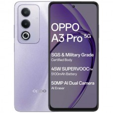 OPPOA3Pro 5G (8GB RAM+128GB Storage)FRESH Not Activated Smartphone (Moonlight Purple)