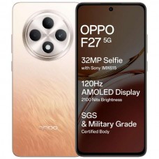 OPPOF27 5G (8GB RAM+128GB Storage)FRESH Not Activated Smartphone (Amber Orange)