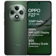 OPPOF27 5G (8GB RAM+128GB Storage)FRESH Not Activated Smartphone (Blackish Green)