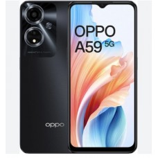 OPPOA59 5G(6GB RAM+128GB Storage)FRESH Not Activated Smartphone (Starry Black)