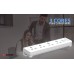 LiveTech Andre WC01 2Mtr Surge Protector Power Strip Extension with 4 Sockets