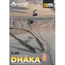 Vingajoy CL-1300 Dhaka V5.2 Wireless Neckband(20 Hrs Playtime)    