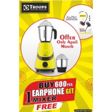 Troops TP-7180 Music Sound Wired Earphone
