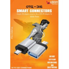 UBON OTG-316 Otg Adapter Micro USB Connector