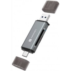 Portronics Mport 30 Type C - Usb Hub card Reader