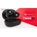 Portronics HarmonicsTwinsS3 Wireless Earpods Playtime 27Hrs(Black)