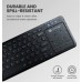 Portronics Bubble Pro Wireless Keyboard Black with touchpad 