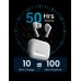 Portronics HarmonicsTwinsS6Wireless Earpods Playtime 27Hrs(White)
