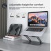 Portronics My Buddy K7 Laptop Stand Grey