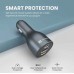 Portronics CarPower 120 Car Charger Black