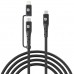 Portronics Konnect J6 Cable (BLACK)