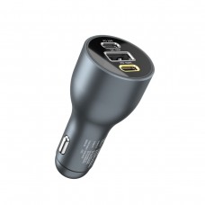 Portronics CarPower 120 Car Charger Black