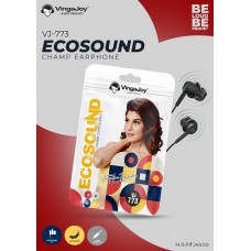 Vingajoy VJ773 Ecosound Charmp Wired Earphone(Buy 20 Get 2 Free)