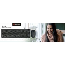 LiveTech Decode Wired Keyboard And Mouse Combo