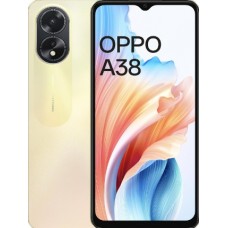 OPPOA38(4GB RAM+128GB Storage)FRESH Not Activated Smartphone (Glowing Gold)