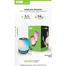 OUD Bonny Wireless Speaker (04 Hrs Playtime)(5.1v Bluethooth)
