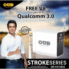 OUD OD CH5025 Stroke Series Qualcomm 3.0 25W Quick Charger