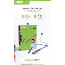 OUD Candy Wireless Neckband(30Hrs Playtime)
