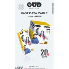 OUD OD DC798V8 3.4Amp Anchor Fast Data Cable(typeC)