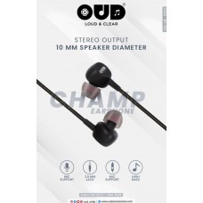 OUD OD HF 1050 Stereo Output 10mm Speaker Diameter