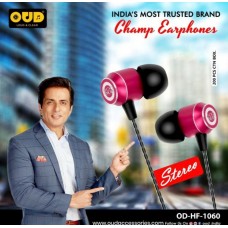 OUD OD HF 1060 India's Most Trusted Brand Champ Earphone