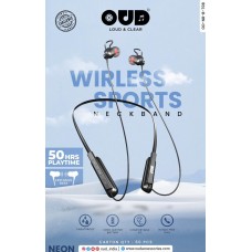 OUD OD NB B70B Neon Series Wireless Sports Neckband(50Hrs Playtime)