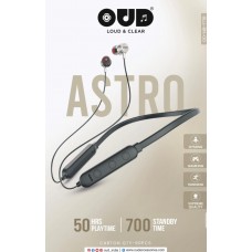 OUD OD NB-F71B Astro Neckband(50Hrs Backup)