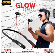 OUD OD NB92B/N6 Glow Series Wireless Neckband(37Hrs Backup))