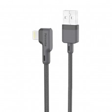 Portronics KonnectL 3Amp 1.2Mtr 8Pin USB Charge And Sync Cable(Grey)