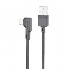 Portronics KonnectL 3Amp 1.2Mtr TypeC Charge And Sync Cable(Black)