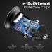 Portronics CarPower Mini Car Charger with Dual USB Port(PD+QC)(Black)