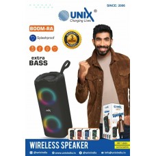 Unix Boom-RA Extra Bass Wireless Speaker