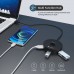 Portronics Mport4B Multiport USB Hub with 4 USB Port(Black)