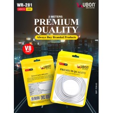 Ubon WR-281 2M Micro/V8 Premium Quality Cable