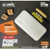 UNIX UX-1541 20000 Mah PowerBank With Dual USB plus Micro Usb & Type-c Cable Charging Input