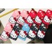Original Imported Hello Kitty with Heart chain soft Backcase Bundle (25Pcs Bundle)
