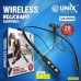 UNIX UX-6000 Wireless Neckband Earphone(52 Hours Music)