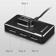 Zebronics 100HB 4Port USB HUB	