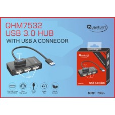 Quantum QHM7532 3.0USB Hub With USB A Connector